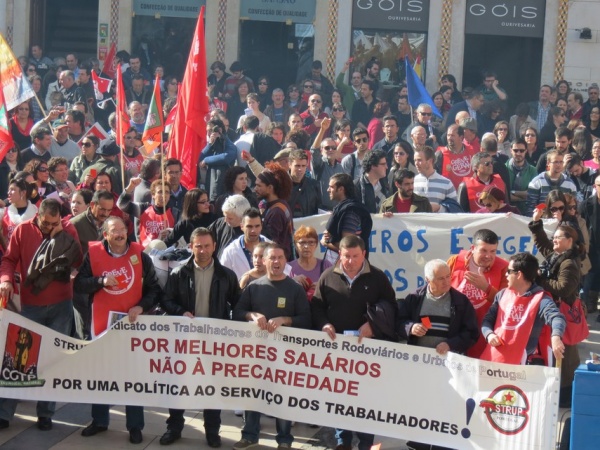 Concentração em Coimbra
