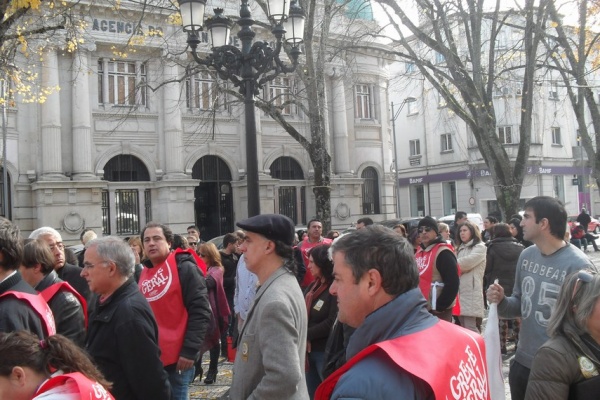 Concentração em Viseu