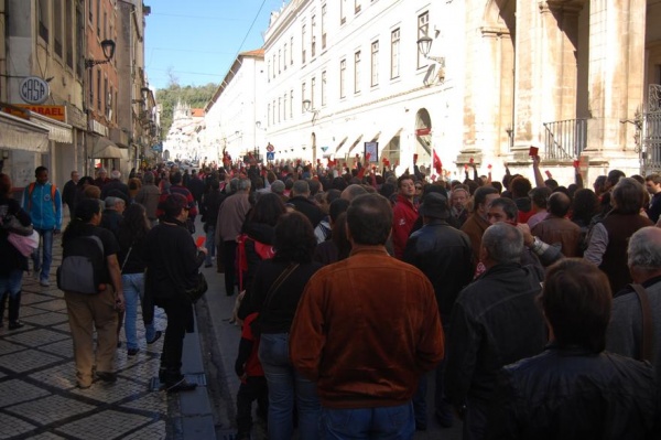 Concentração em Coimbra