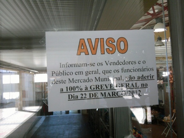 Mercado Municipal de Lagos no Algarve