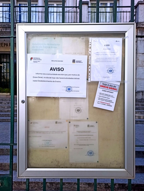 Greve Geral — 3 de Junho de 2026 — Abaixo o Pacote laboral