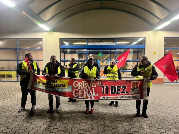 Greve Geral contra o Pacote Laboral - 11 Dezembro 2025