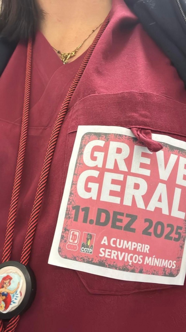 Greve Geral contra o Pacote Laboral - 11 Dezembro 2025