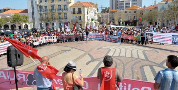 Concentração e comício - Setúbal