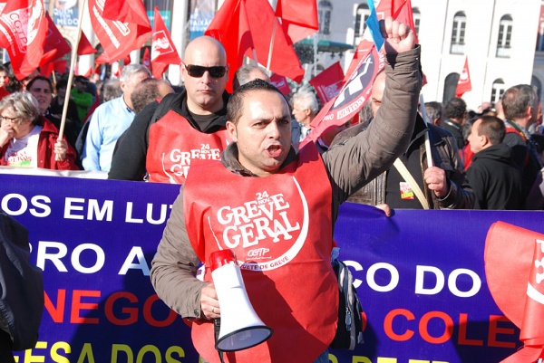 Manifestação em Lisboa