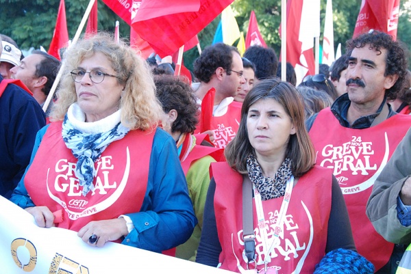 Manifestação em Lisboa
