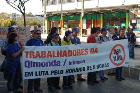 Historical demonstration in Lisbon