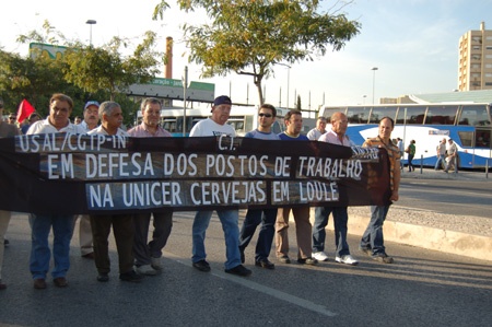 Historical demonstration in Lisbon