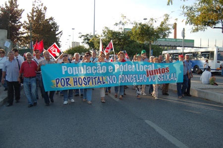 Historical demonstration in Lisbon