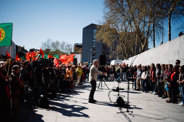 Inauguração do Mural Colectivo de Azulejos «Cumprir», Porto