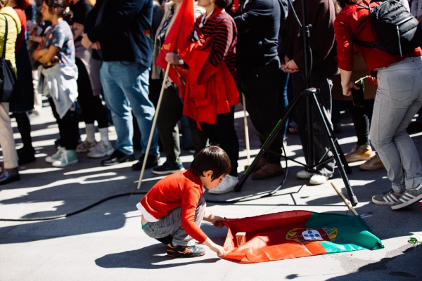 Inauguração do Mural Colectivo de Azulejos «Cumprir», Porto