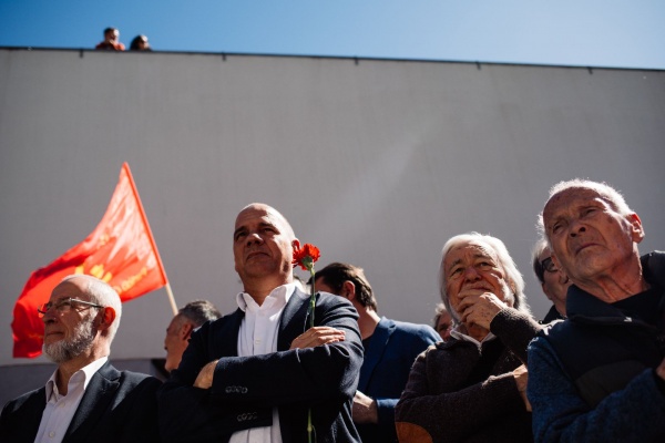 Inauguração do Mural Colectivo de Azulejos «Cumprir», Porto