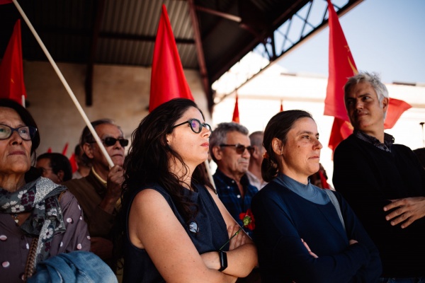 Inauguração do Mural Colectivo de Azulejos «Cumprir»