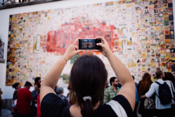 Inauguração do Mural Colectivo de Azulejos «Cumprir»