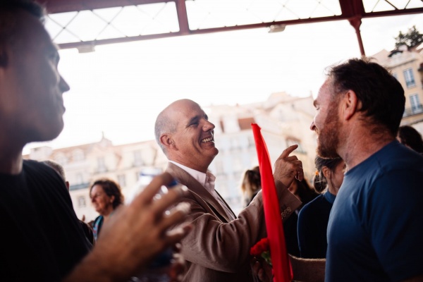 Inauguração do Mural Colectivo de Azulejos «Cumprir»