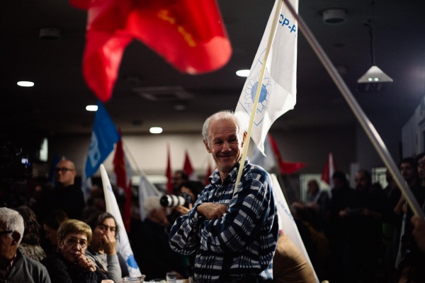 Jantar de fim de ano «É hora de mudar e política» em Braga