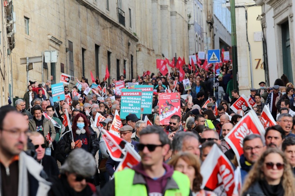 Manifestação CGTP-IN «Dia Nacional de indignação, protesto e luta», Lisboa
