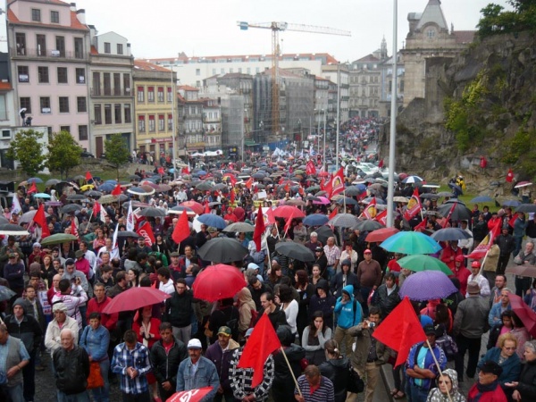Manifestação contra a exploração e o empobrecimento - CGTP - Porto