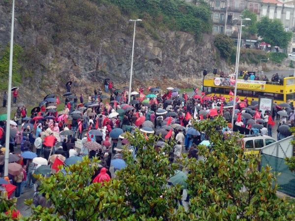 Manifestação contra a exploração e o empobrecimento - CGTP - Porto