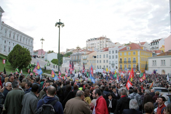 Manifestação contra o Saque do OE 2013 - CGTP