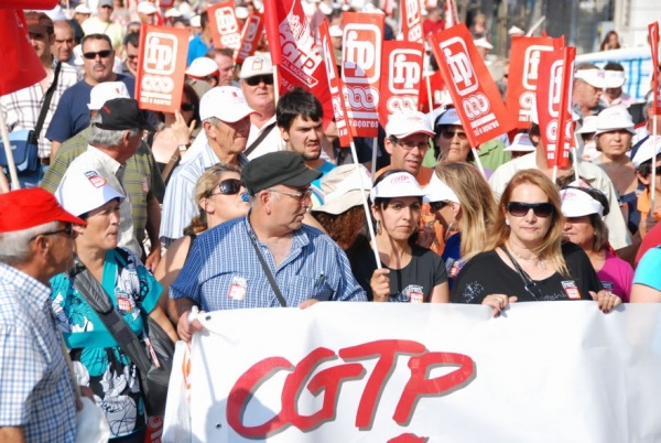 Manifestação da CGTP-IN 1 de Outubro, Lisboa, Porto e Funchal