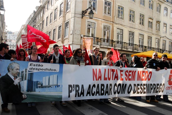 Manifestação de jovens trabalhadores - 26 Março de 2010