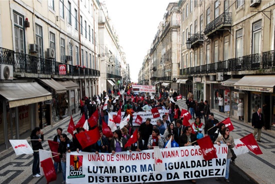 Manifestação de jovens trabalhadores - 26 Março de 2010
