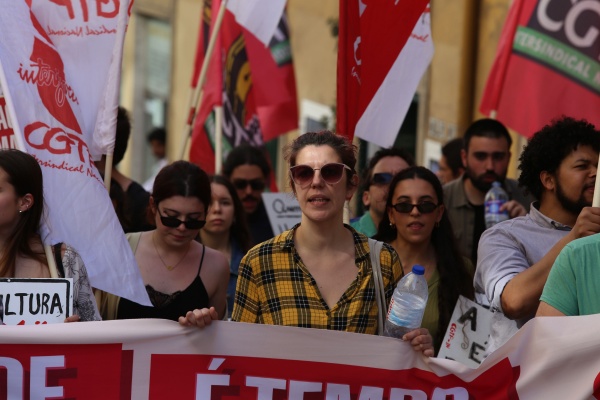 Manifestação de Jovens Trabalhadores