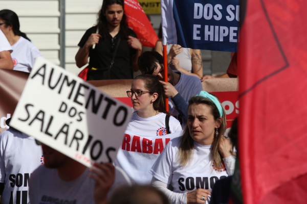 Manifestação de Jovens Trabalhadores