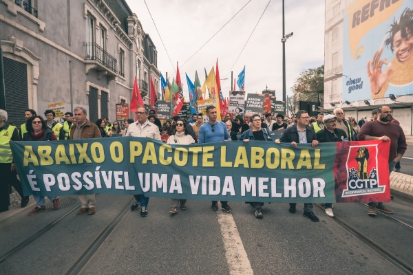 Manifestação Nacional «Abaixo o Pacote Laboral»