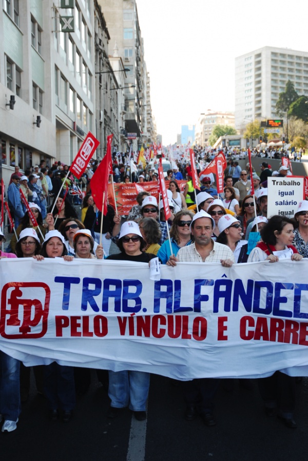 Manifestação Nacional CGTP-IN - 13 de Março de 2009