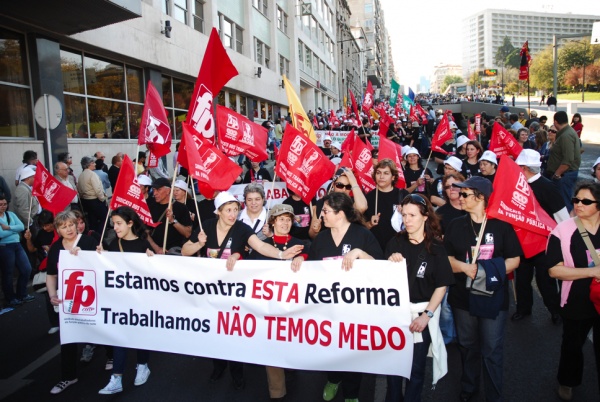 Manifestação Nacional CGTP-IN - 13 de Março de 2009
