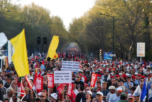 Manifestação Nacional CGTP-IN - 13 de Março de 2009