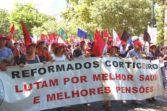 Manifestação Nacional CGTP-IN - 5 de Junho de 2008