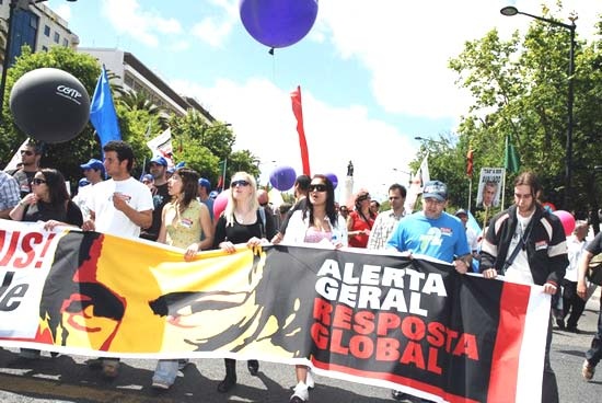 Manifestação Nacional CGTP-IN - 5 de Junho de 2008