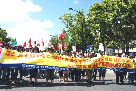 Manifestação Nacional CGTP-IN - 5 de Junho de 2008