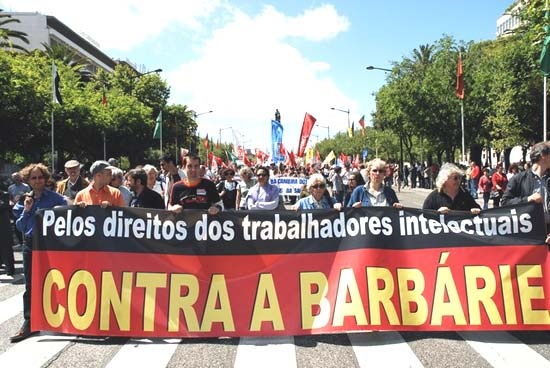 Manifestação Nacional CGTP-IN - 5 de Junho de 2008