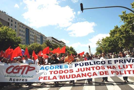 Manifestação Nacional CGTP-IN - 5 de Junho de 2008
