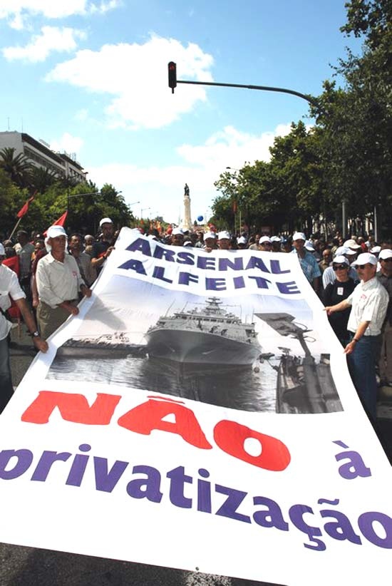 Manifestação Nacional CGTP-IN - 5 de Junho de 2008