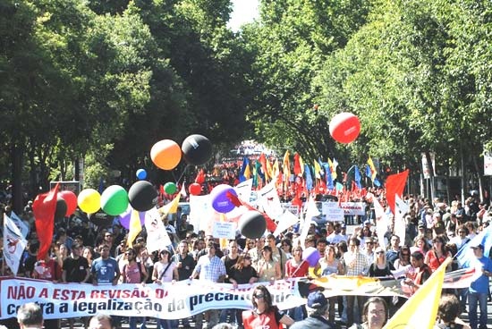 Manifestação Nacional CGTP-IN - 5 de Junho de 2008