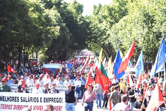 Manifestação Nacional CGTP-IN - 5 de Junho de 2008