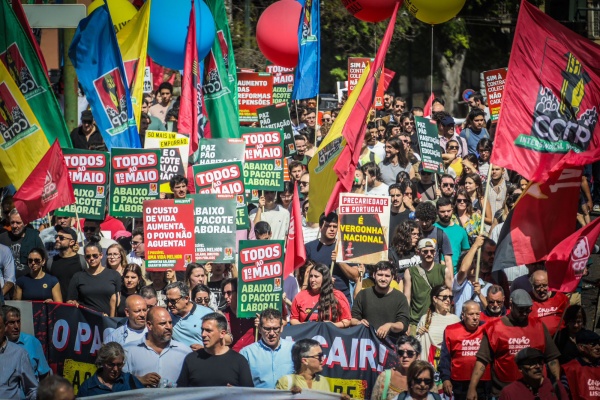 Manifestação Nacional da CGTP-IN «Abaixo o Pacote Laboral»