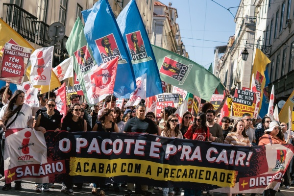 Manifestação Nacional de Jovens Trabalhadores - Interjovem