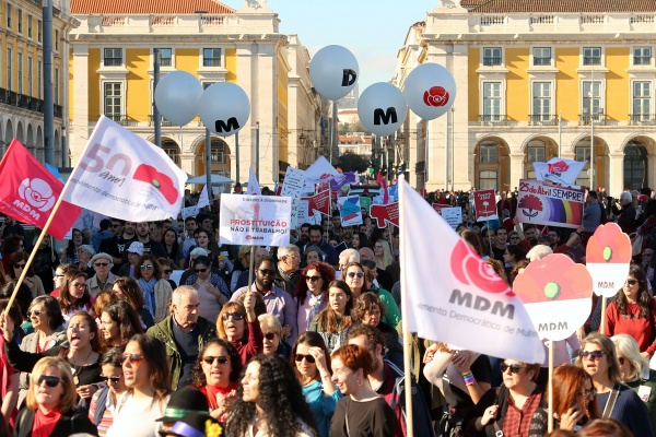 Manifestação Nacional de Mulheres, Lisboa