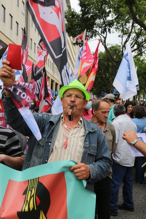 Manifestação Nacional dos trabalhadores da Administração Pública