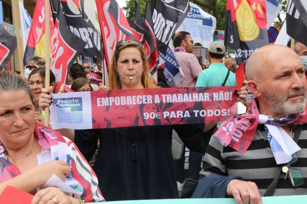 Manifestação Nacional dos trabalhadores da Administração Pública