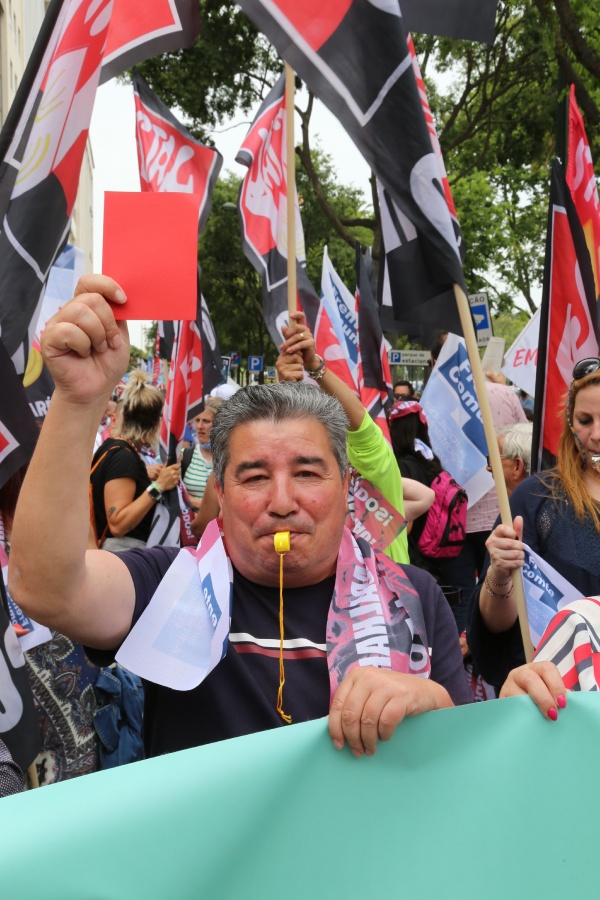Manifestação Nacional dos trabalhadores da Administração Pública