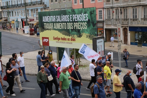 Manifestação Nacional dos trabalhadores da Administração Pública