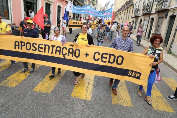 Manifestação Nacional dos trabalhadores da Administração Pública
