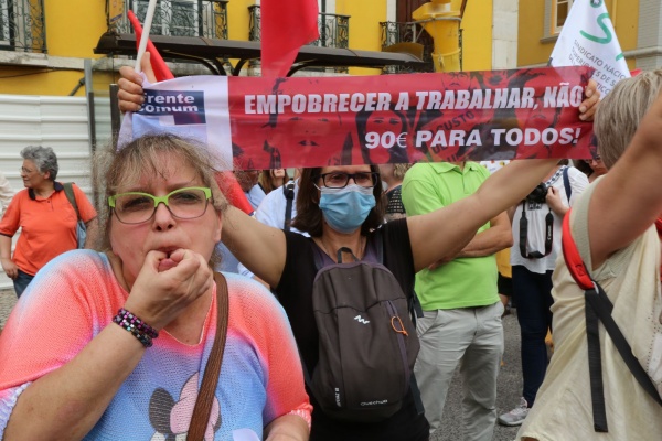Manifestação Nacional dos trabalhadores da Administração Pública